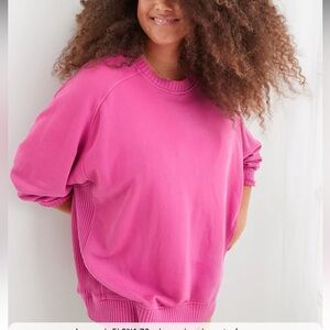 Aerie Down-To-Earth Crew Sweatshirt